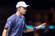 De Minaur pictured at the 2025 ABN AMRO Open in Rotterdam - Image Source: Getty